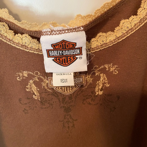Women's Harley Davidson TShirt Tank Sz M - Picture 3 of 5